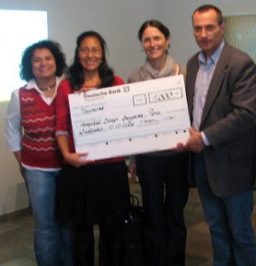 Donación al Hospital Diospi-Suyana de Perú